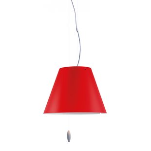 Luceplan Costanzina Hanglamp Up&amp;down Primary Red