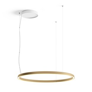 Luceplan Compendium Circle 110 Hanglamp LED Messing