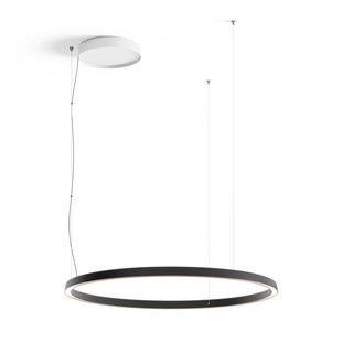 Luceplan Compendium Circle 110 Hanglamp LED Zwart