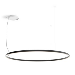 Luceplan Compendium Circle 200 Hanglamp LED Zwart