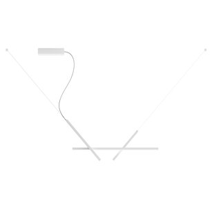 Luceplan Across Hanglamp LED Small Wit