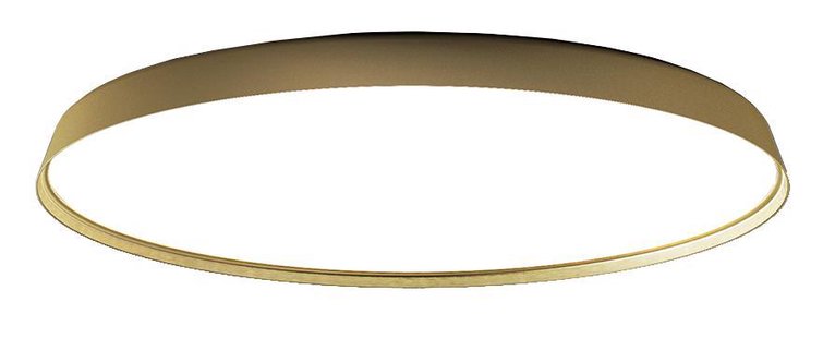 Luceplan Compendium Plate Plafondlamp LED Messing