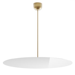 Luceplan Millimetro Plafondlamp LED&Oslash;85 H73 Messing