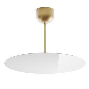 Luceplan Millimetro Plafondlamp LED&Oslash;50 H33 Messing