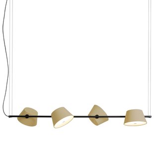 Marset Tam Tam 4 Hanglamp Halfmat Olijfgeel