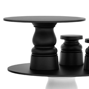 Moooi Container New Antiques Tafel&Oslash;90 HPL Zwart