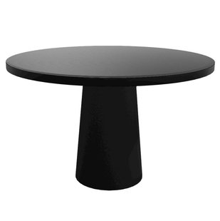 Moooi Container Classic Eettafel&Oslash;120 Eiken Zwart