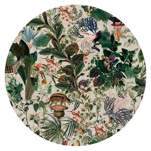 Moooi Carpets Menagerie Of Extinct Animals Vloerkleed&Oslash;250 Polyamide Ivory