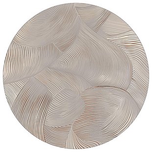 Moooi Carpets Vibrato Bee Vloerkleed&Oslash;250 Polyamide Sand