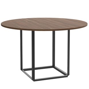 New Works Florence Eettafel&Oslash;120 Black Walnut