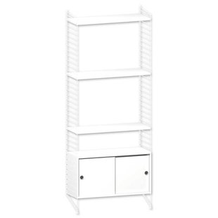 String Furniture Hoge Kast Small Wit