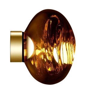 Tom Dixon Melt Mini Wandlamp LED Goud