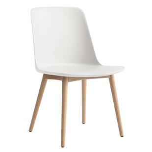 &amp;tradition Rely HW71 Stoel Onderstel Eikenhout Wit