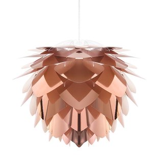 Umage Silvia Medium Hanglamp&Oslash;50 Wit Snoer Koper