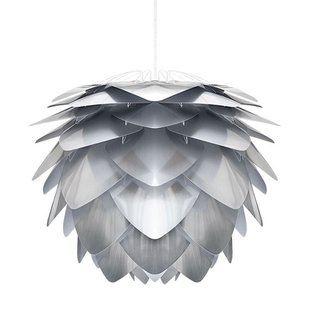Umage Silvia Medium Hanglamp&Oslash;50 Wit Snoer Staal