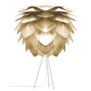 Umage Silvia Medium Tafellamp&Oslash;50 Wit Onderstel Messing