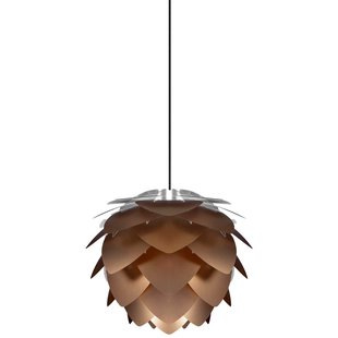 Umage Silvia Mini Hanglamp&Oslash;32 Zwart Snoer Brons