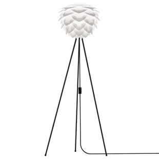 Umage Silvia Mini Tripod Vloerlamp&Oslash;32 Zwart Onderstel Wit