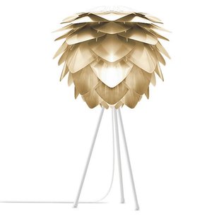 Umage Silvia Mini Tafellamp&Oslash;32 Wit Onderstel Messing