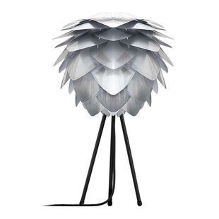 Umage Silvia Mini Tafellamp&Oslash;32 Zwart Onderstel Staal