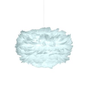 Umage Eos Hanglamp Medium&Oslash;45 Wit Snoer Lichtblauw