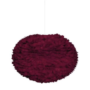 Umage Eos Hanglamp Large&Oslash;65 Wit Snoer Rood