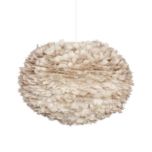 Umage Eos Hanglamp Large&Oslash;65 Wit Snoer Lichtbruin