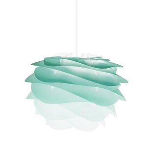 Umage Carmina Mini Hanglamp&Oslash;32 Wit Snoer Turquoise