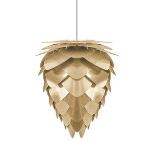 Umage Conia Mini Hanglamp&Oslash;30 Wit Snoer Messing