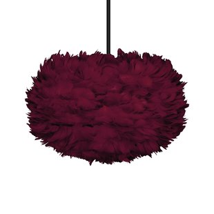 Umage Eos Hanglamp Medium&Oslash;45 Zwart Snoer Rood