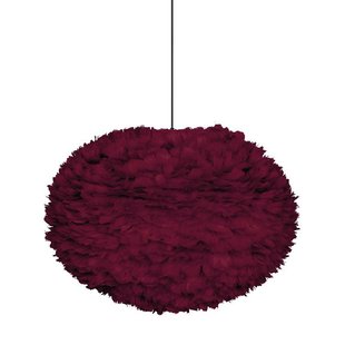 Umage Eos Hanglamp Large&Oslash;65 Zwart Snoer Rood