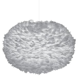 Umage Eos XL Hanglamp&Oslash;75 Wit Snoer Lichtgrijs