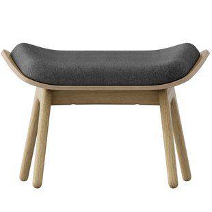 Umage The Reader Voetenbank Naturel Eiken Slate Grey