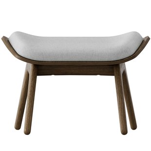 Umage The Reader Voetenbank Donker Eiken Silver Grey