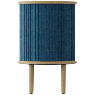 Umage Audacious Bijzettafel Naturel Eiken Petrol Blue