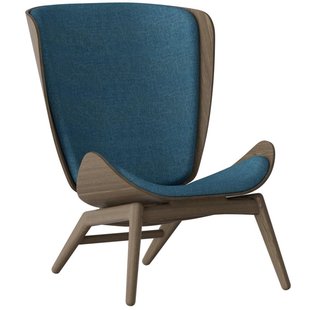 Umage The Reader Fauteuil Donker Eiken Petrol Blue
