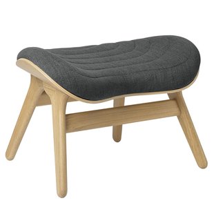 Umage A Conversation Piece Voetenbank Naturel Eiken Slate Grey