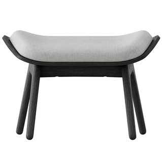 Umage The Reader Voetenbank Zwart Eiken Silver Grey