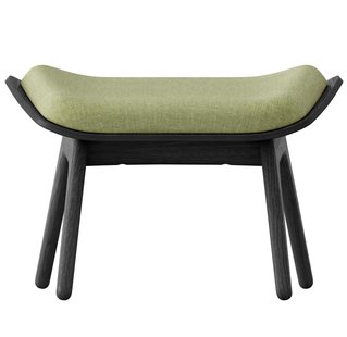 Umage The Reader Voetenbank Zwart Eiken Spring Green