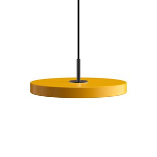 Umage Asteria Hanglamp LED Mini&Oslash;31 Zwart Saffron Yellow