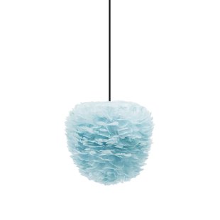 Umage Eos Evia Hanglamp Mini&Oslash;30 Zwart Snoer Lichtblauw