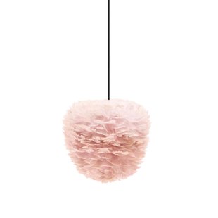 Umage Eos Evia Hanglamp Mini&Oslash;30 Zwart Snoer Lichtroze