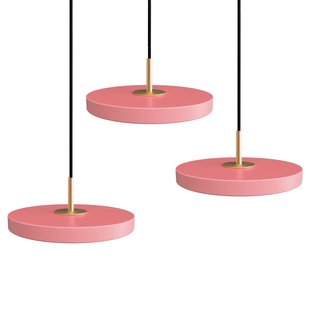 Umage Asteria Micro 3 Cluster Hanglamp LED Messing/Nuance Pink