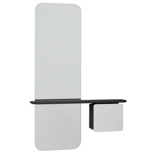 Umage One More Look Spiegel Zwart Eiken Nuance Mist