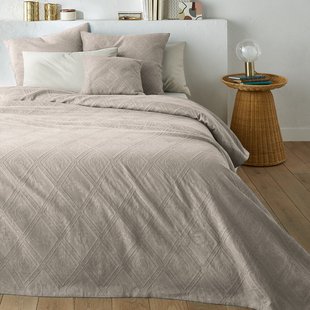 Beddensprei in jacquard katoen, Indo