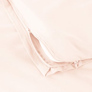 Dekbedovertrek met rits in effen katoen, Scénario