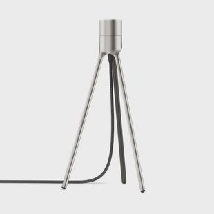 Tripod Staande Tafellamp Brushed Steel UMAGE - Aluminium