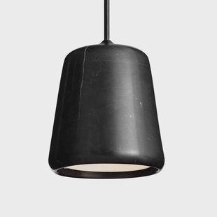 Material Hanglamp Black Marble Material The Originals New Works - Woonkamer - Designer - Steen - 1 lamp
