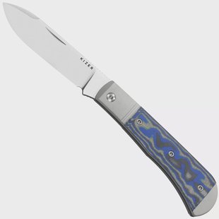 Kizer Trestle D V3760A2 Satin Nitro-V, Aluminum & Vortex Micarta, zakmes, Azo design