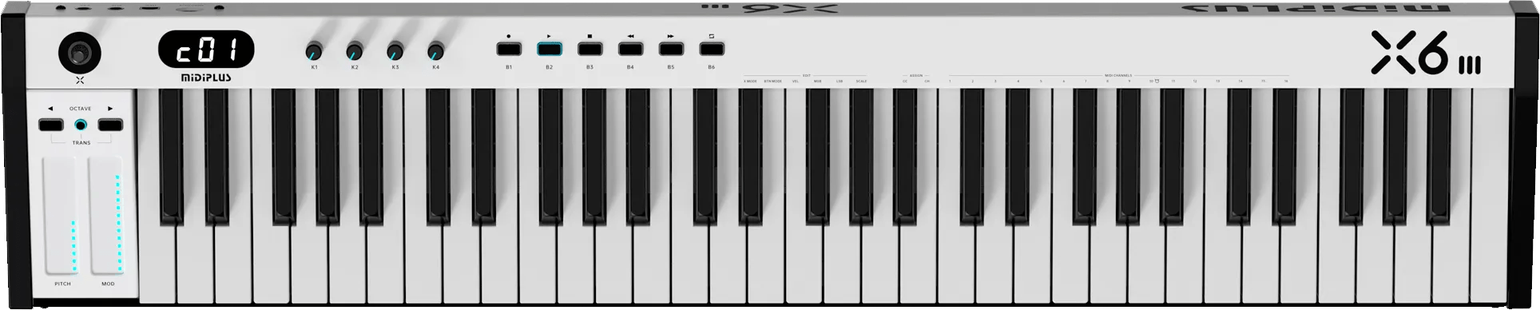 Midiplus X6 III Tracktion Edition Wit